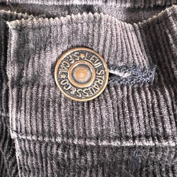 Vintage 70s Levi's 646 Corduroy Pants 32x32 | Brown Bootcut Flare White Tab RARE - Picture 8 of 16